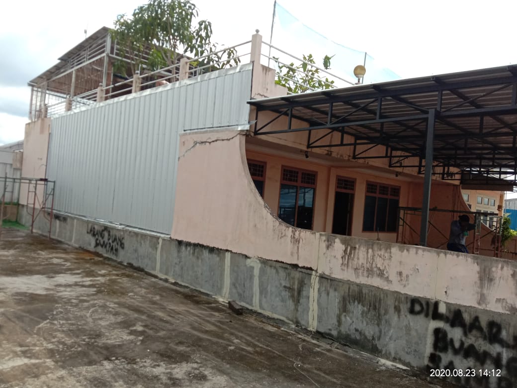 Kanopi Mega Mall - Dokumentasi Proyek